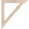 Ekena Millwork Traditional Traditional Smooth Bracket, Douglas Fir, 3 1/2"W x 34"D x 38"H BKT04X34X38TRA01SDF - alternate 4